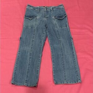 Y2K Solo Jeans Cargo Style Jean Capris